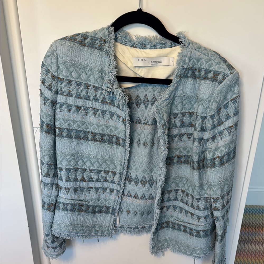 IRO tweed jacket. Size 40.